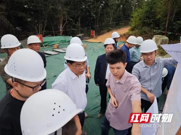 胡瑞忠院士在湖南省地质院万古金矿、横洞钴矿项目考察调研