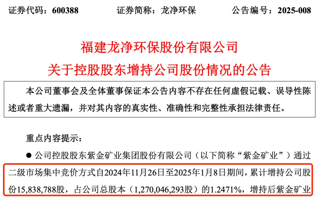 大举增持！有色龙头出手了